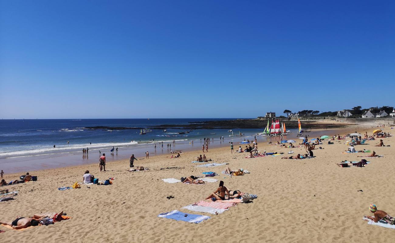 Photo de Plage Valentin avec sable fin et lumineux de surface