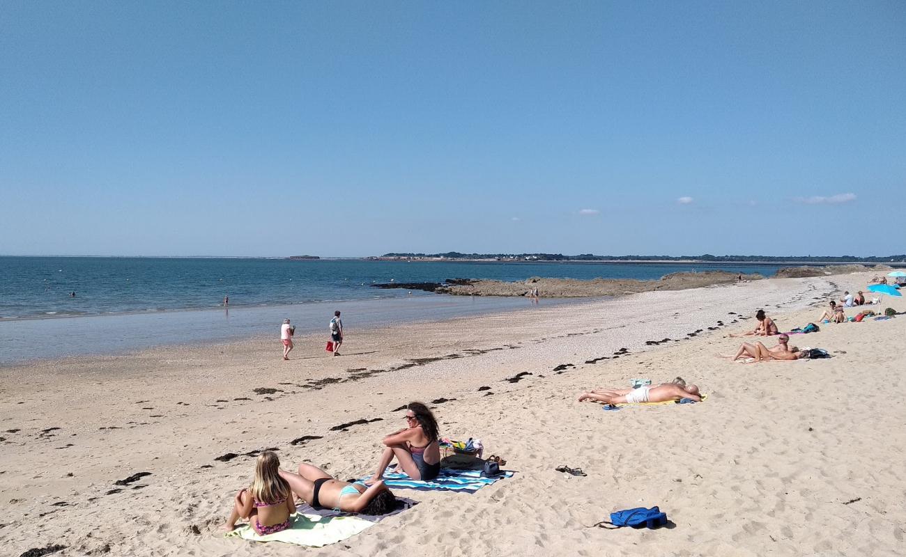 Photo de Plage de Sorlock avec sable beige de surface