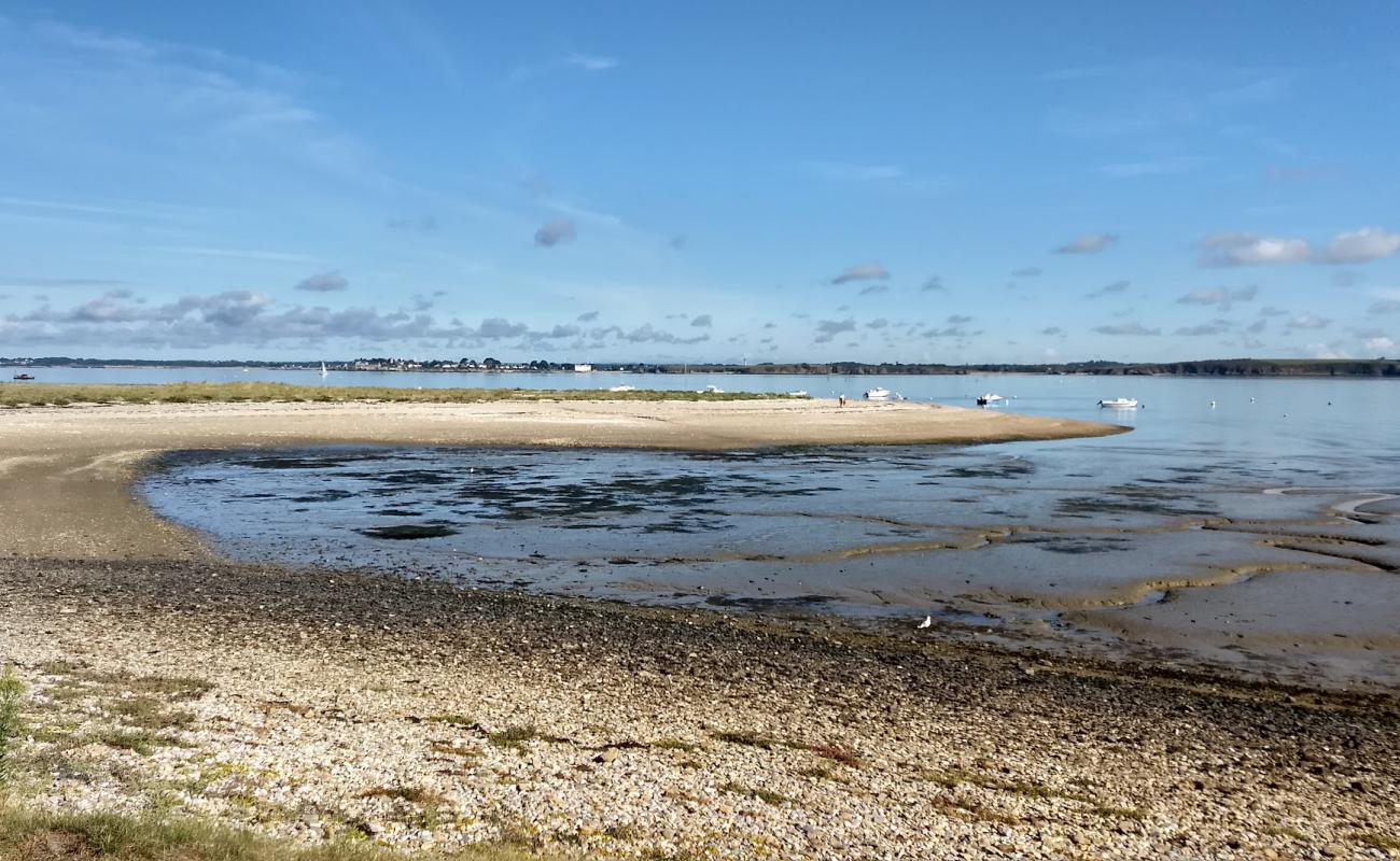 Photo de Plage de Camaret avec sable gris & galets de surface