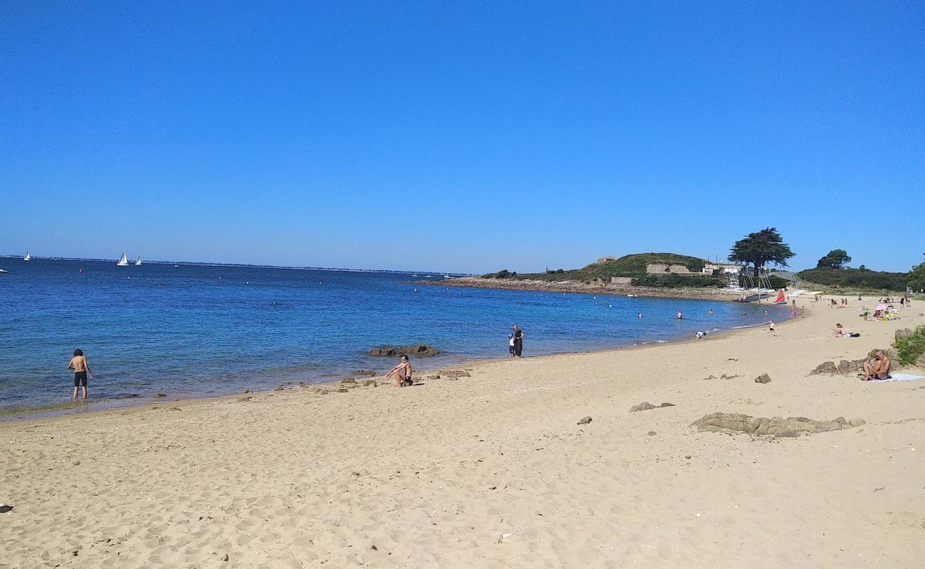 Photo de Plage de Kernevest avec sable beige de surface