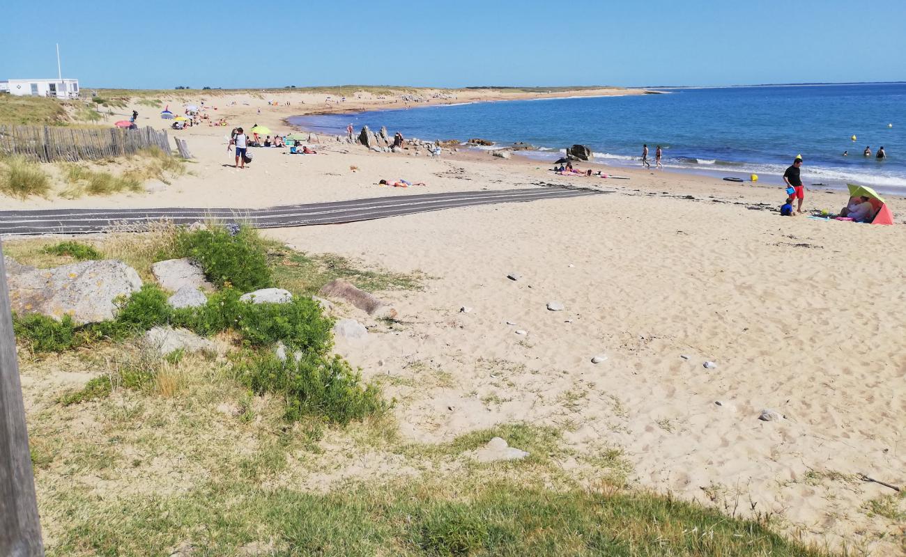 Photo de Plage de Kerouriec avec sable beige de surface