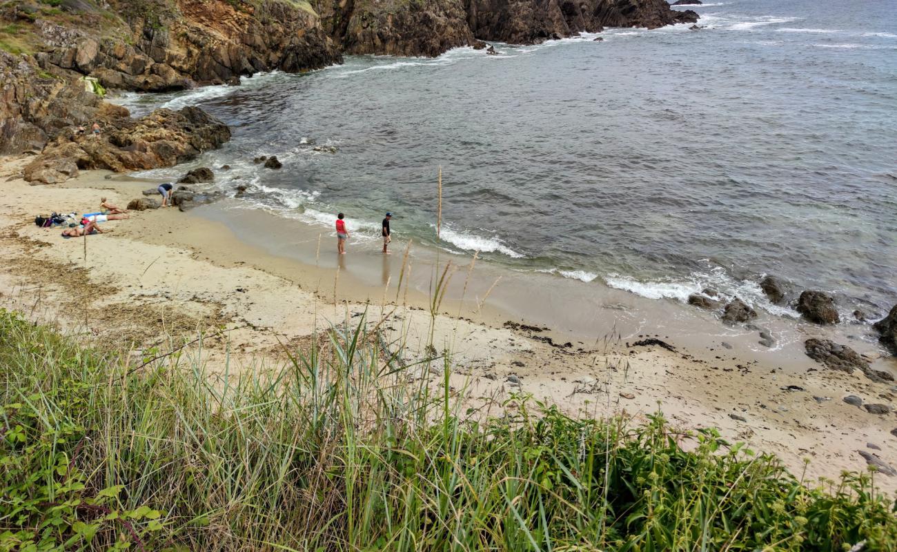 Photo de Plage Stang Souc avec sable beige de surface