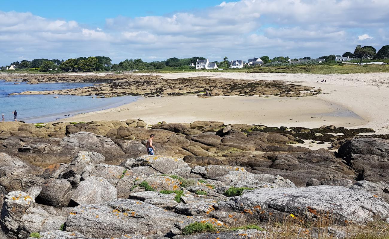 Photo de Plage de Pendruc avec sable beige de surface