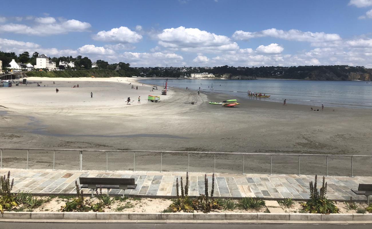Photo de Plage de Morgat avec sable beige de surface