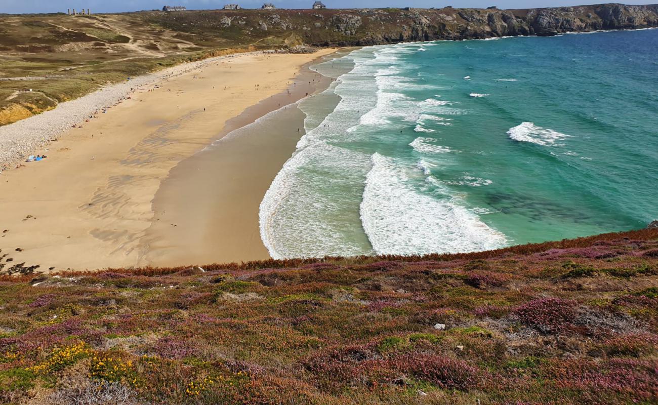 Photo de Plage de Pen Hat avec sable beige de surface
