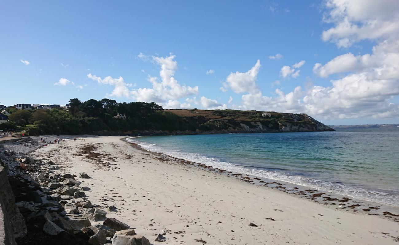 Photo de Plage du Correjou avec sable lumineux de surface