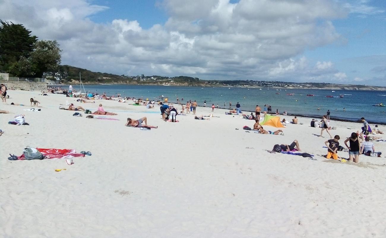 Photo de Plage du Trez Hir avec sable lumineux de surface