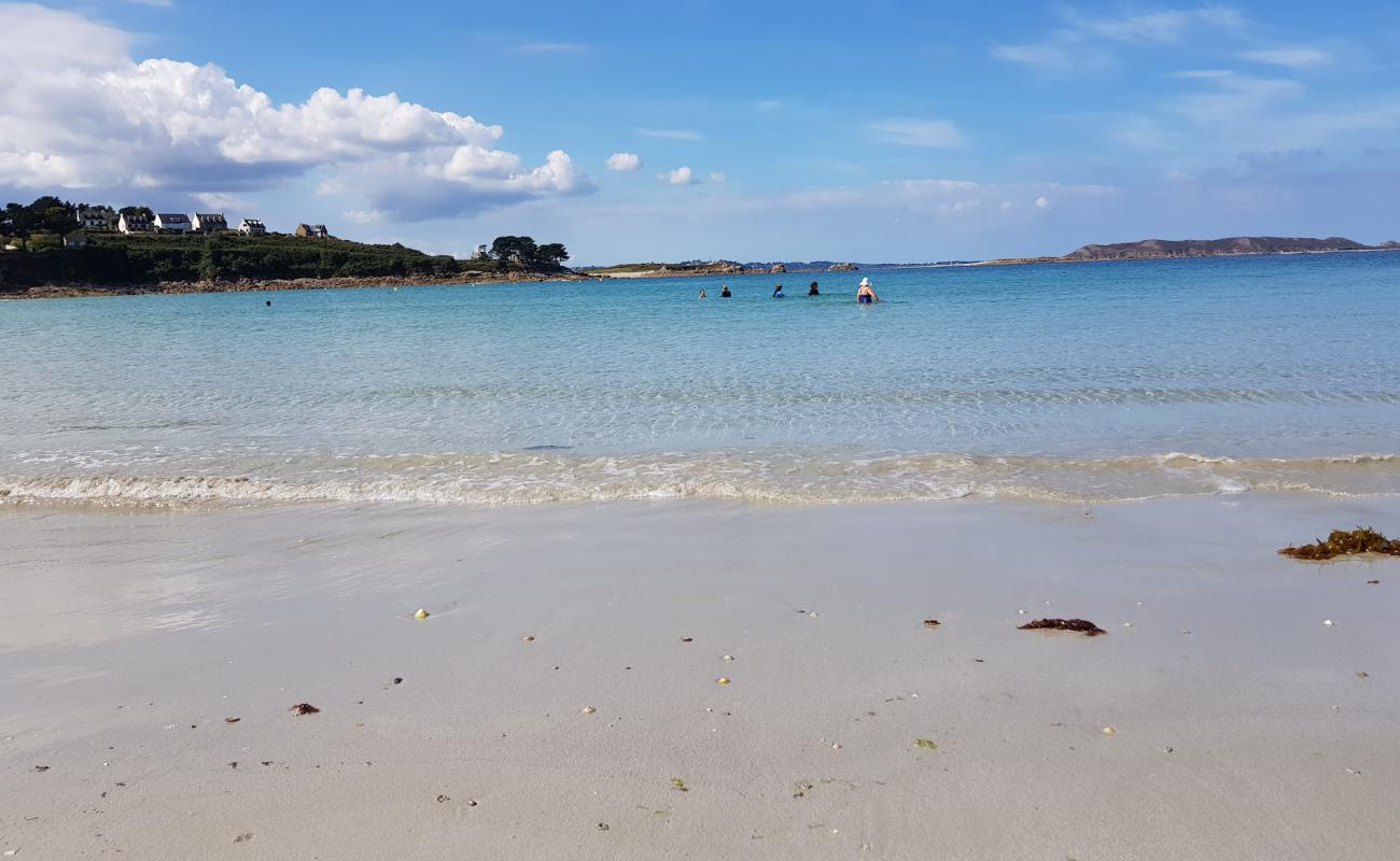 Photo de Plage de Trestel avec sable lumineux de surface