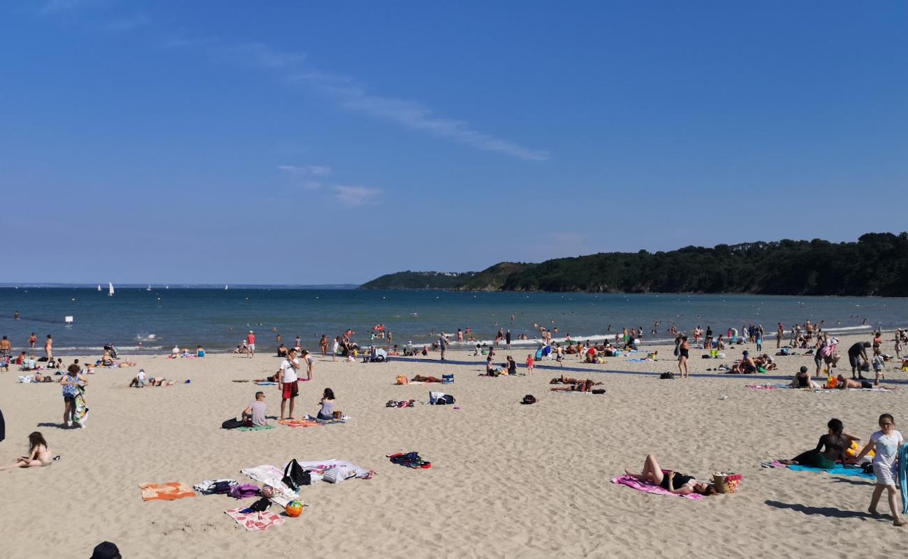 Photo de Plage de la Banche avec sable beige de surface
