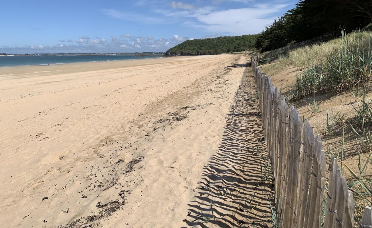 Photo de Plage de Pen Guen avec sable beige de surface