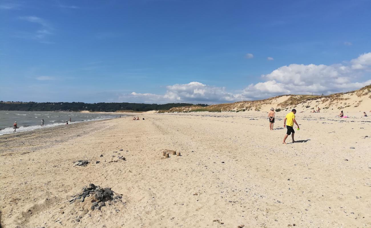 Photo de Plage Dragey-Ronthon avec sable beige de surface