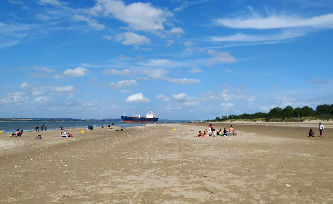 Photo de Plage du Butin avec sable beige de surface