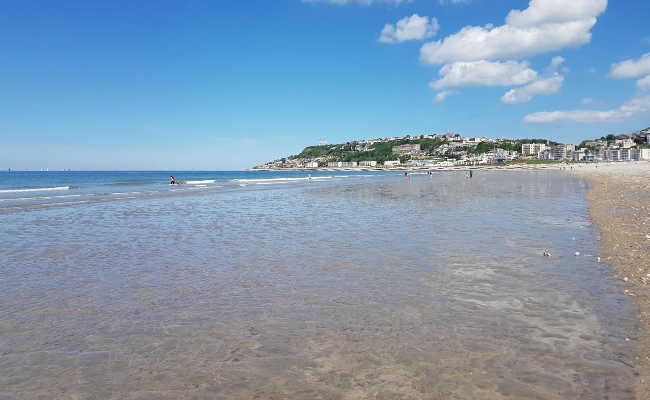 Photo de Plage du Havre avec sable beige de surface