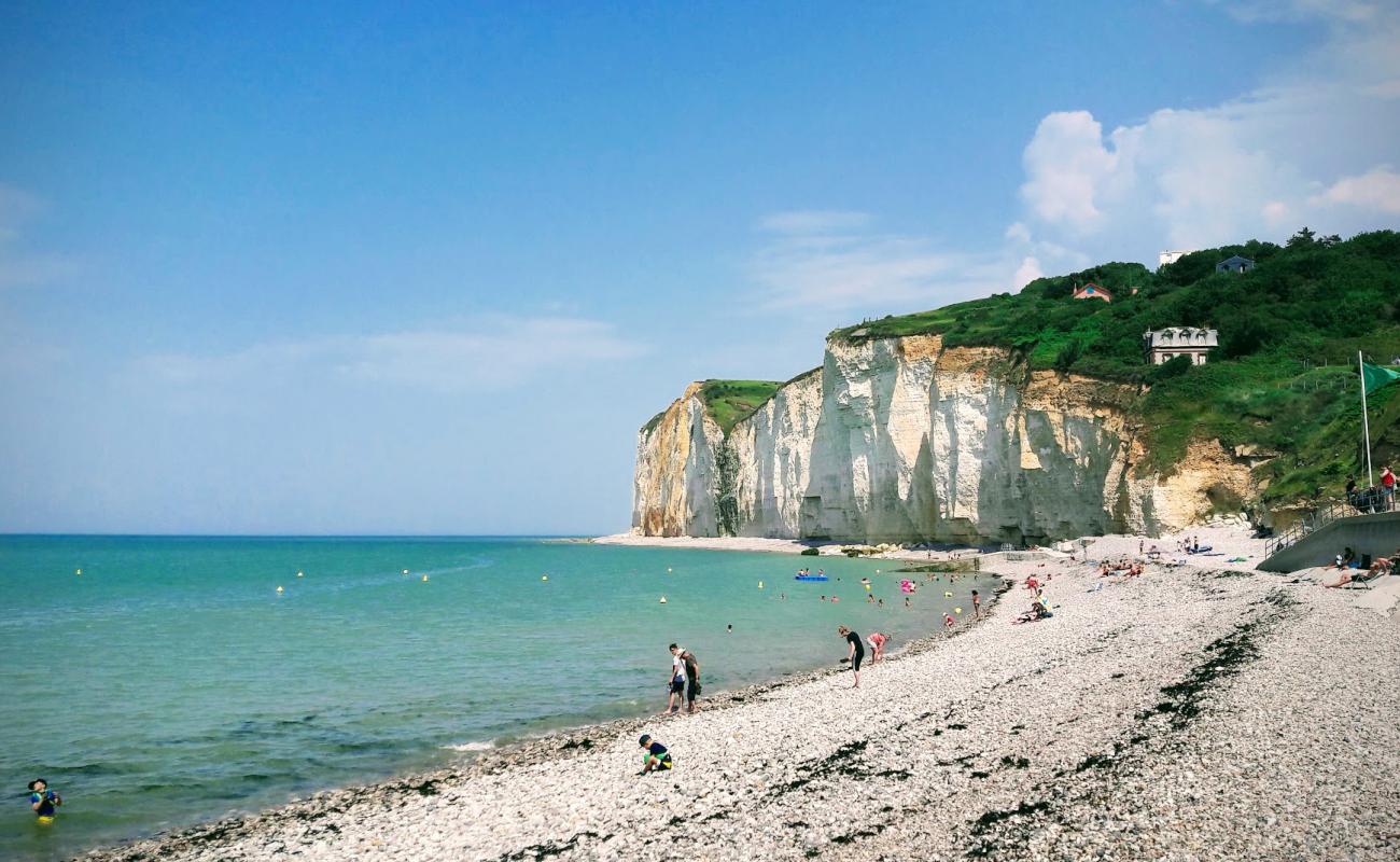 Photo de Plage de Saint-Pierre-en-Port avec caillou clair de surface