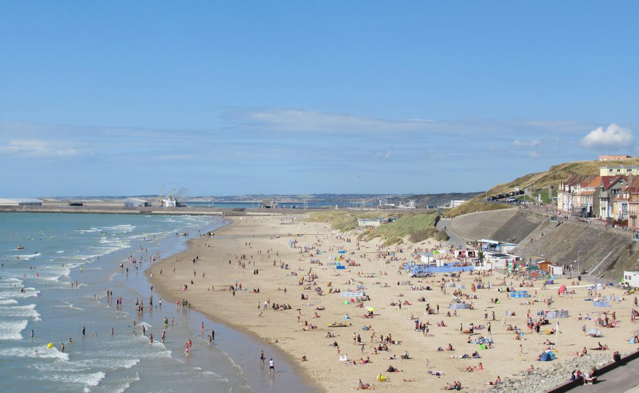 Photo de Plage du Portel avec sable lumineux de surface