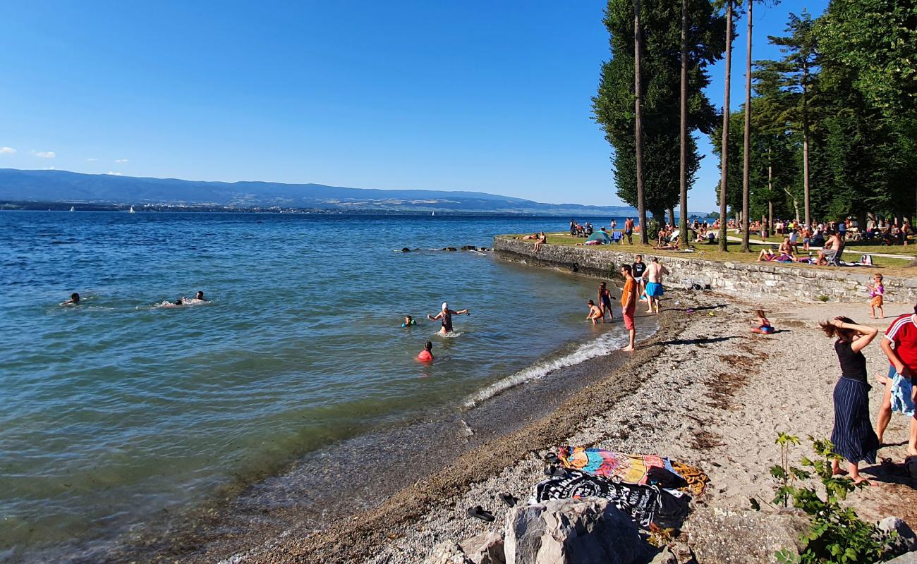 Photo de Plage de Tougues avec caillou fin gris de surface