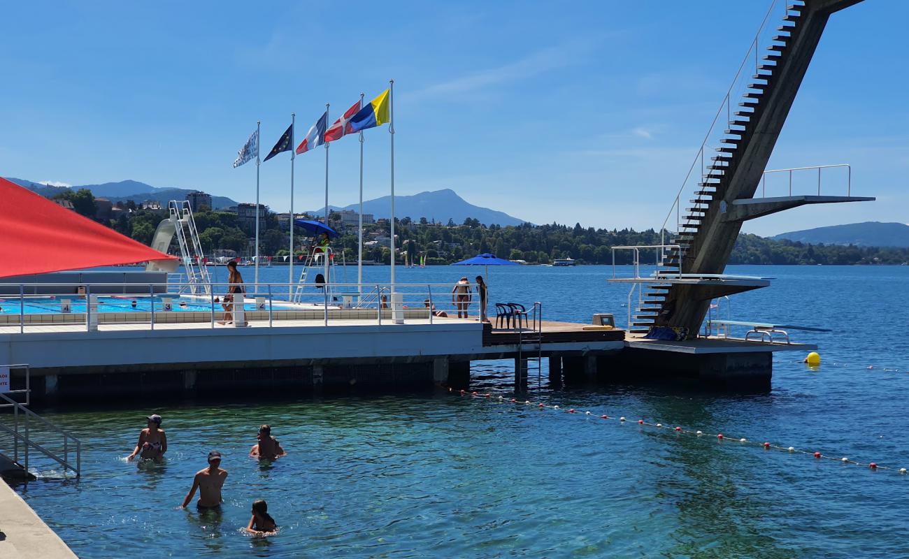 Photo de Thonon Plage avec béton de surface