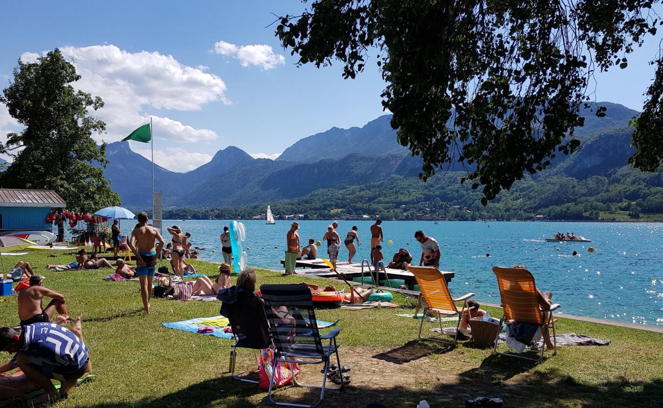 Photo de Plage Espace Lac avec béton de surface