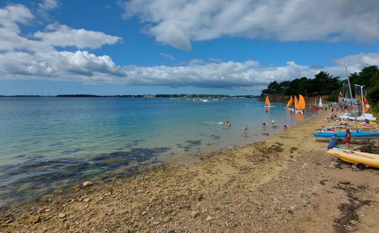 Photo de Plage de Baden avec sable beige & pierres de surface
