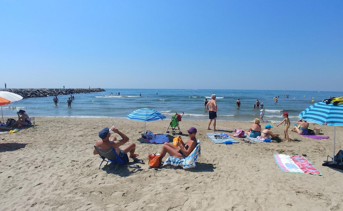 Photo de Plage du Boucanet avec sable lumineux de surface