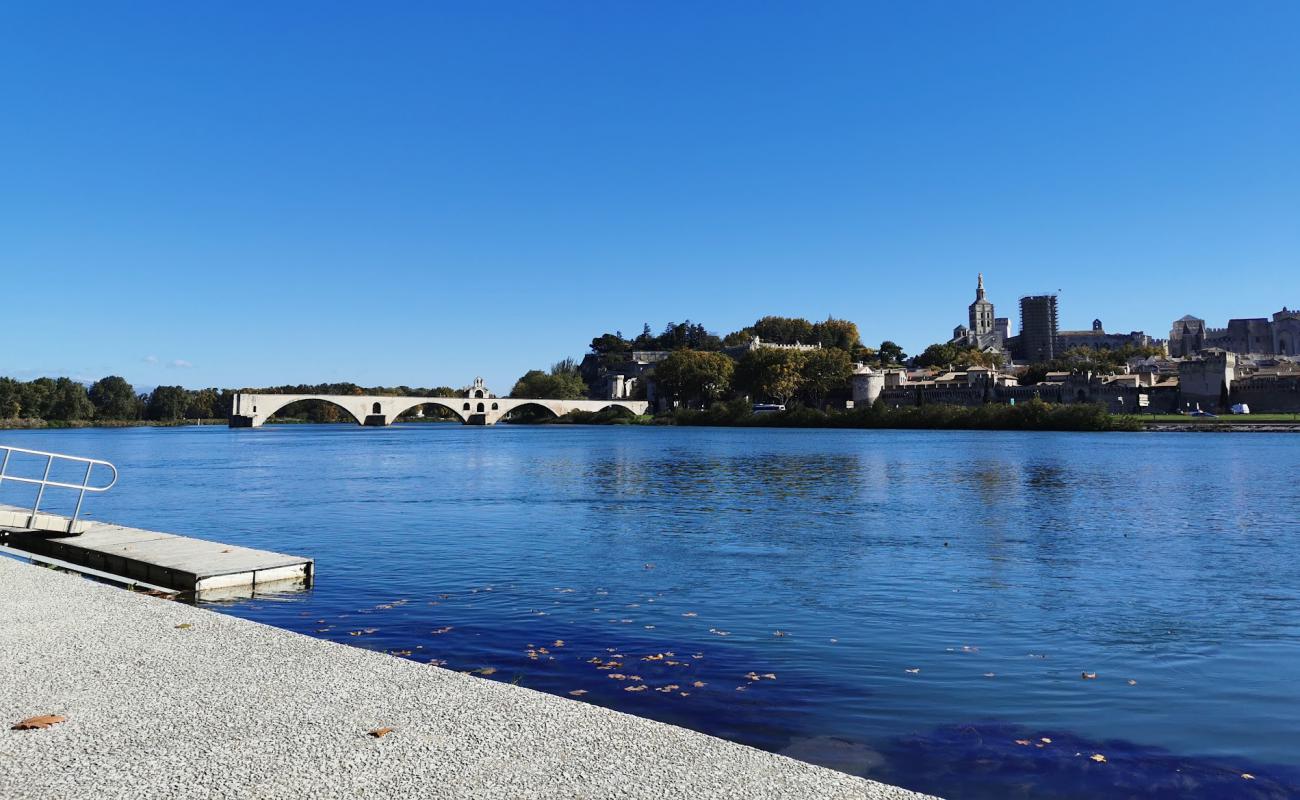 Photo de Avignon plage avec béton de surface