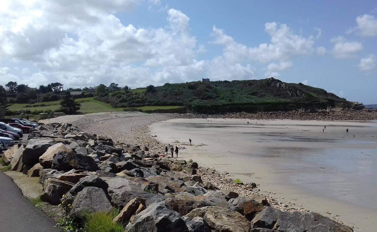 Photo de Plage de Guerzit avec caillou clair de surface