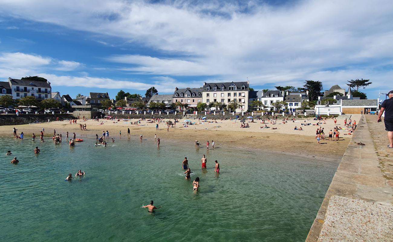 Photo de Port de Locquirec avec sable beige de surface