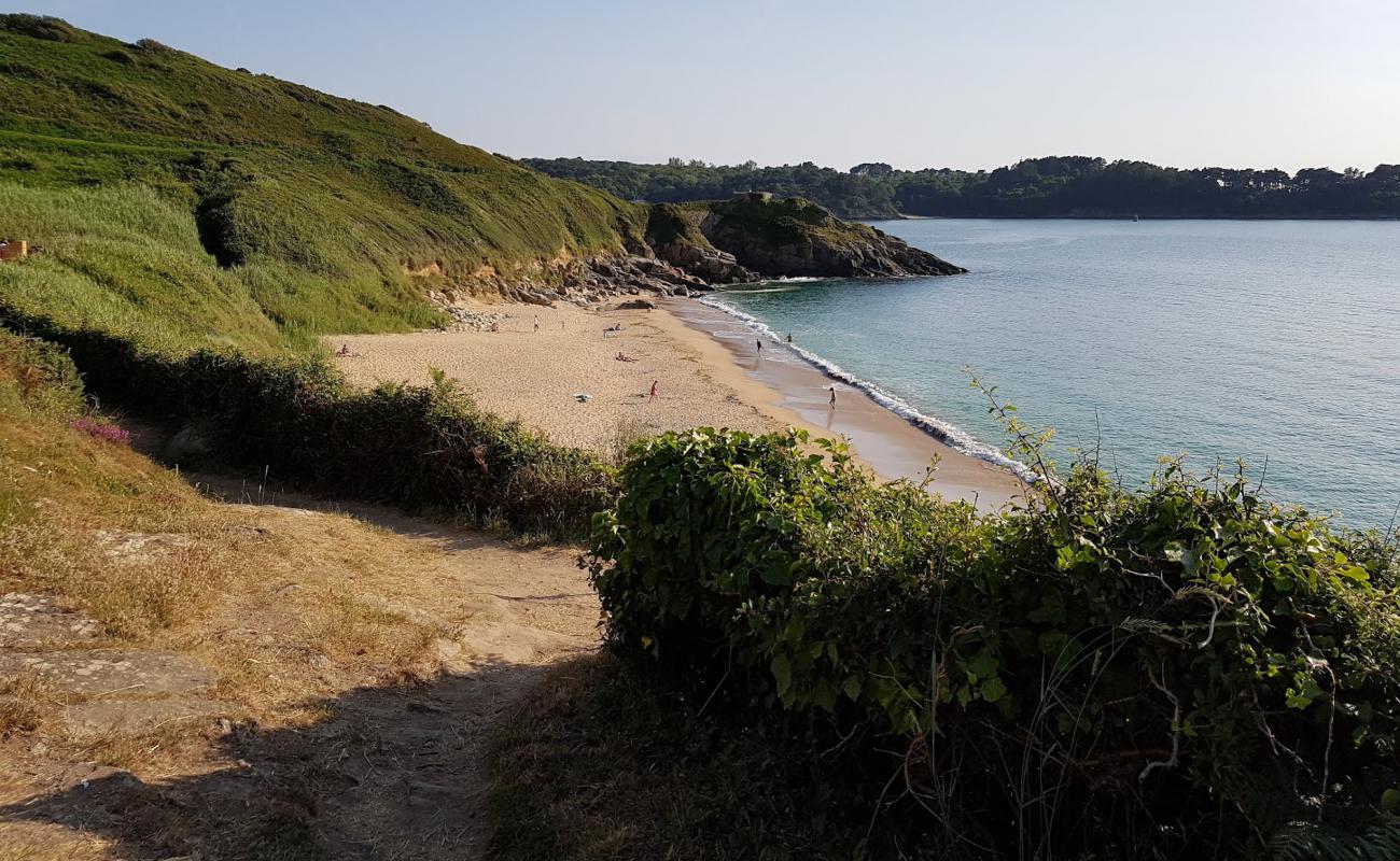 Photo de Plage de Maez-an-Aod avec sable lumineux de surface