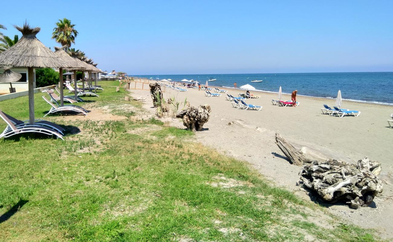 Photo de San Pellegrino Beach avec sable lumineux de surface