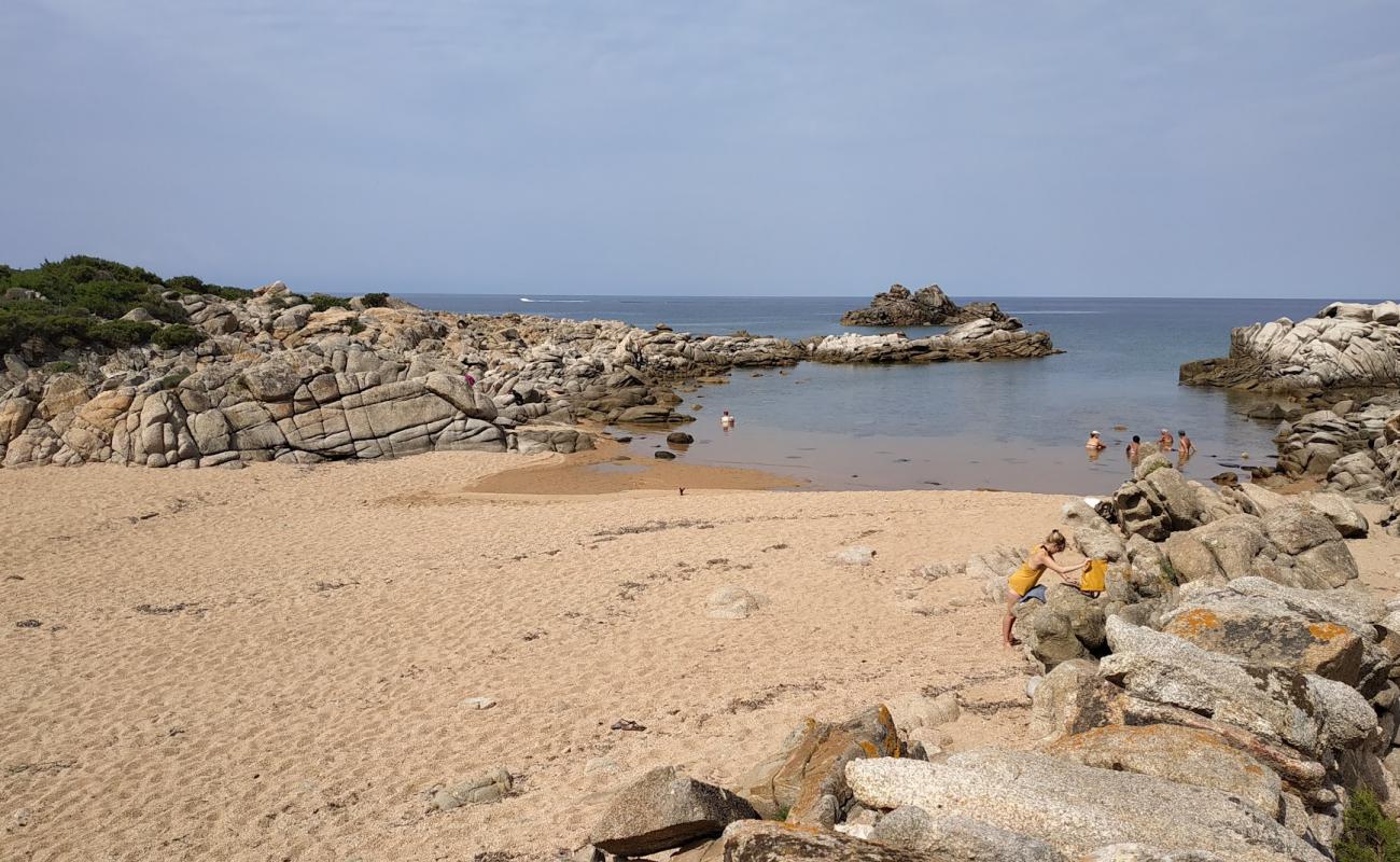 Photo de Campumoru-Senetosa Beach avec sable lumineux de surface