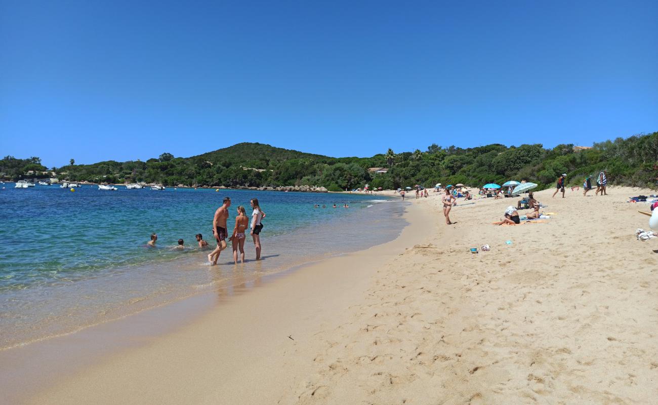 Photo de Medea Beach avec sable beige de surface