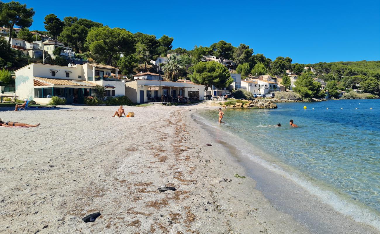 Photo de Ranquet Beach avec petits galets beige de surface