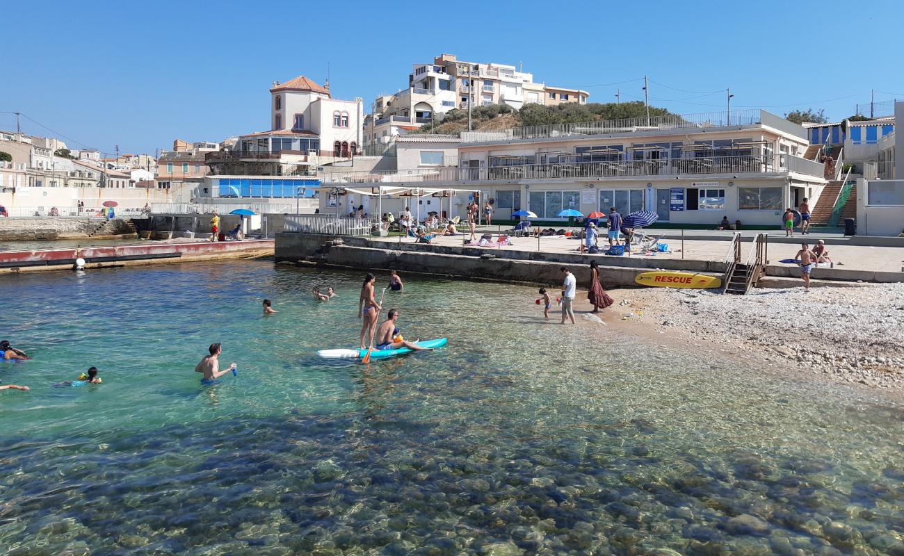 Photo de Les Bains Militaires Beach avec caillou gris de surface