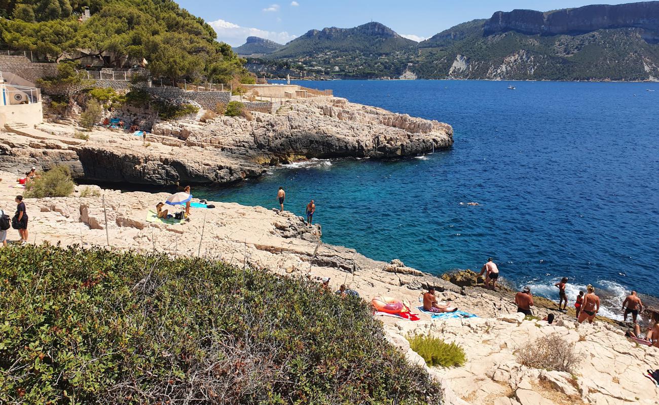 Photo de Bleue Beach avec roches de surface