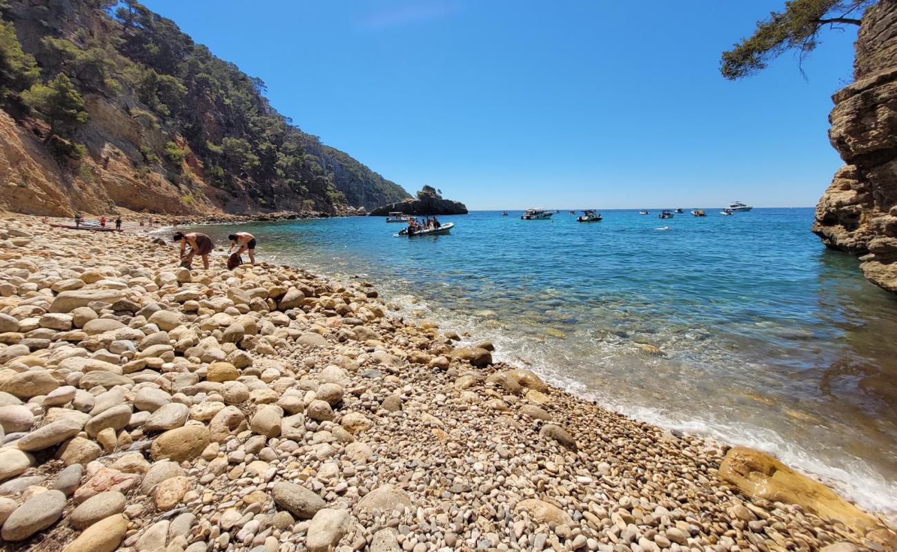 Photo de La Galere Beach avec terrain rocheux de surface