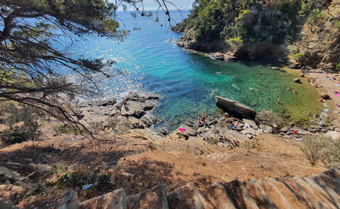 Photo de Calanque Beach avec terrain rocheux de surface