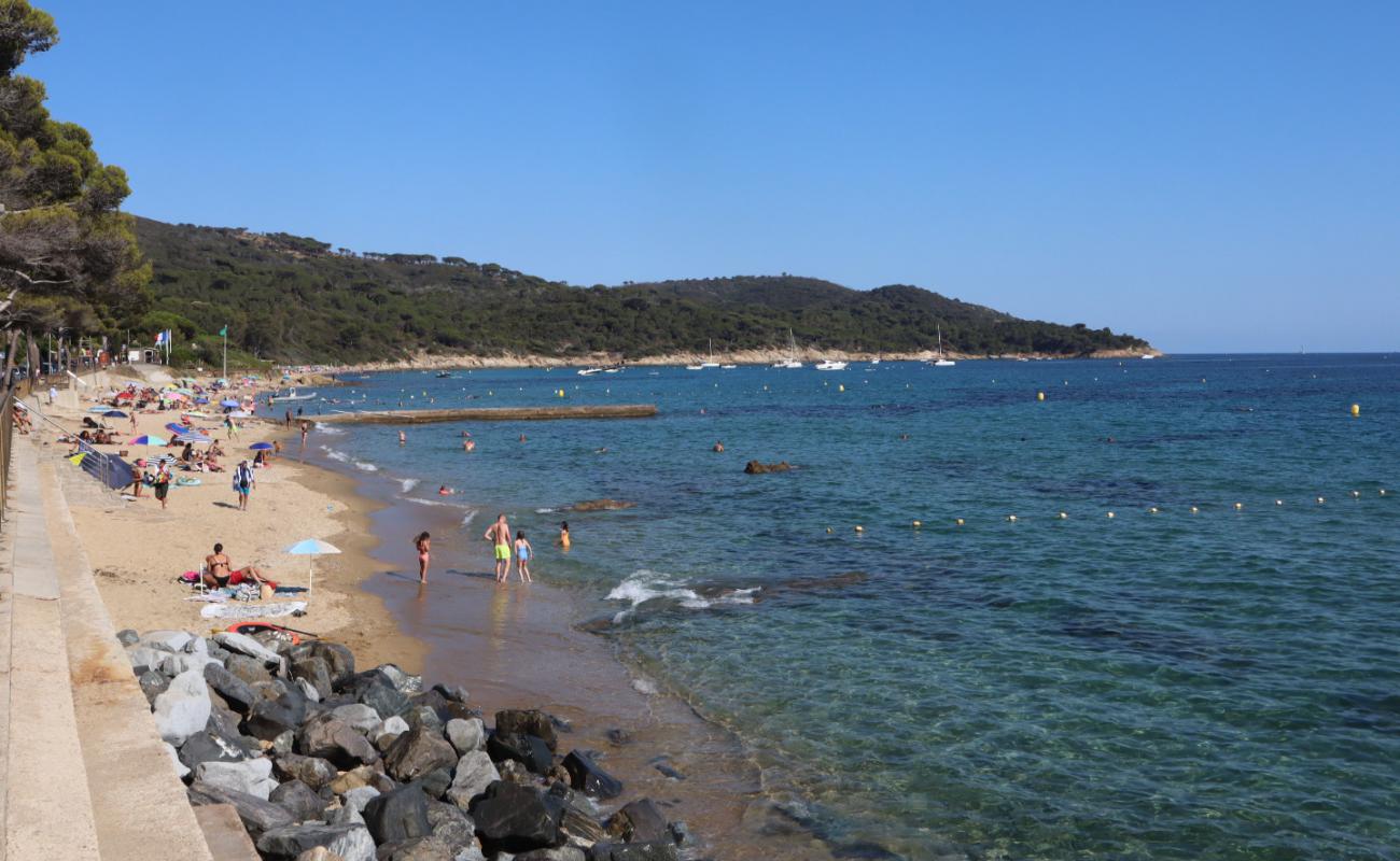 Photo de Gigaro Beach avec sable beige de surface