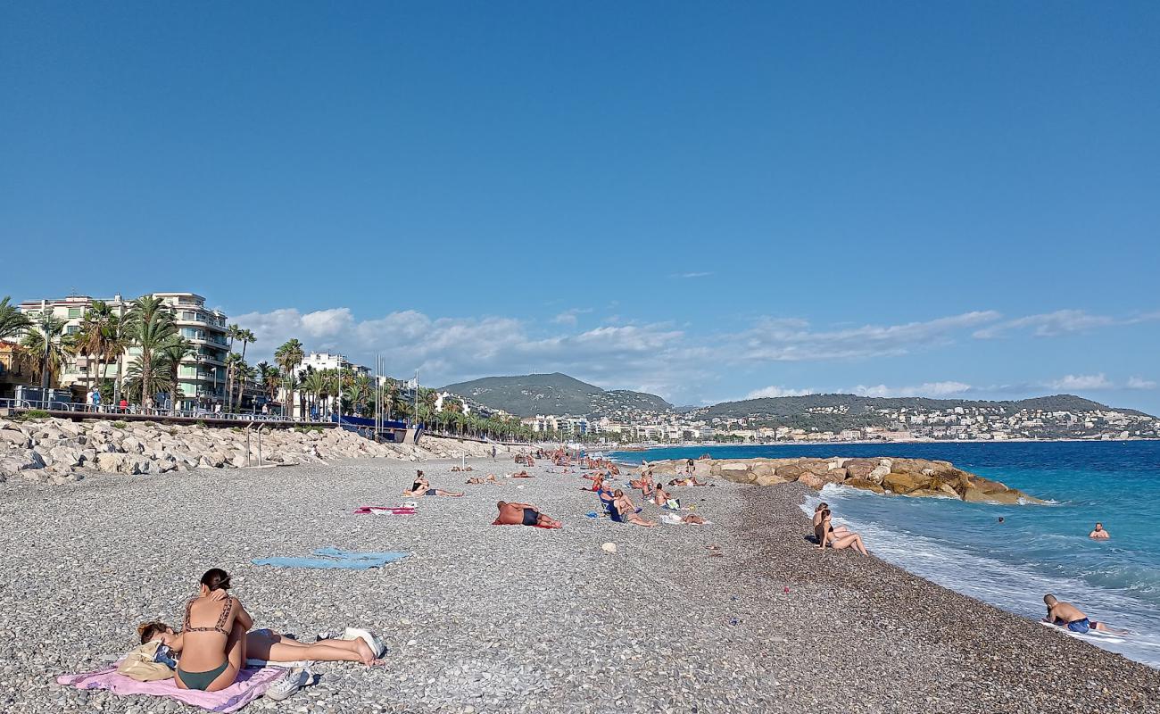Photo de Publique Magnan Beach avec galets gris de surface