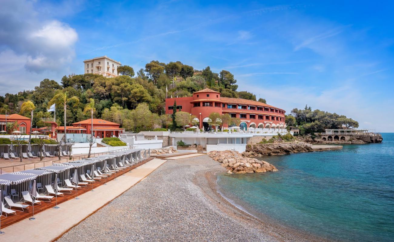 Photo de Saint-Roman Beach avec caillou gris de surface