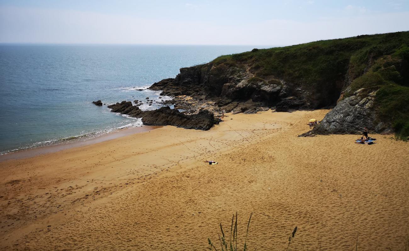 Photo de Choizeau Beach avec sable lumineux de surface