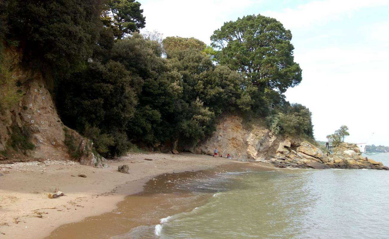 Photo de Port Charlotte Beach avec sable beige de surface