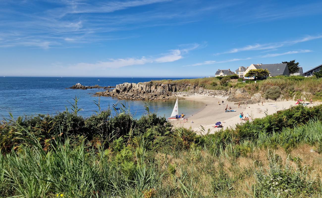 Photo de Baie du Scall Beach avec sable lumineux de surface