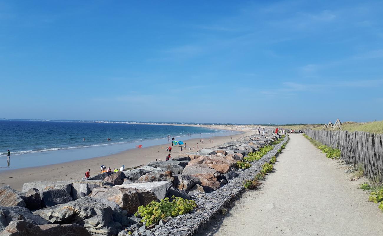 Photo de Pen Bron Beach avec sable lumineux de surface