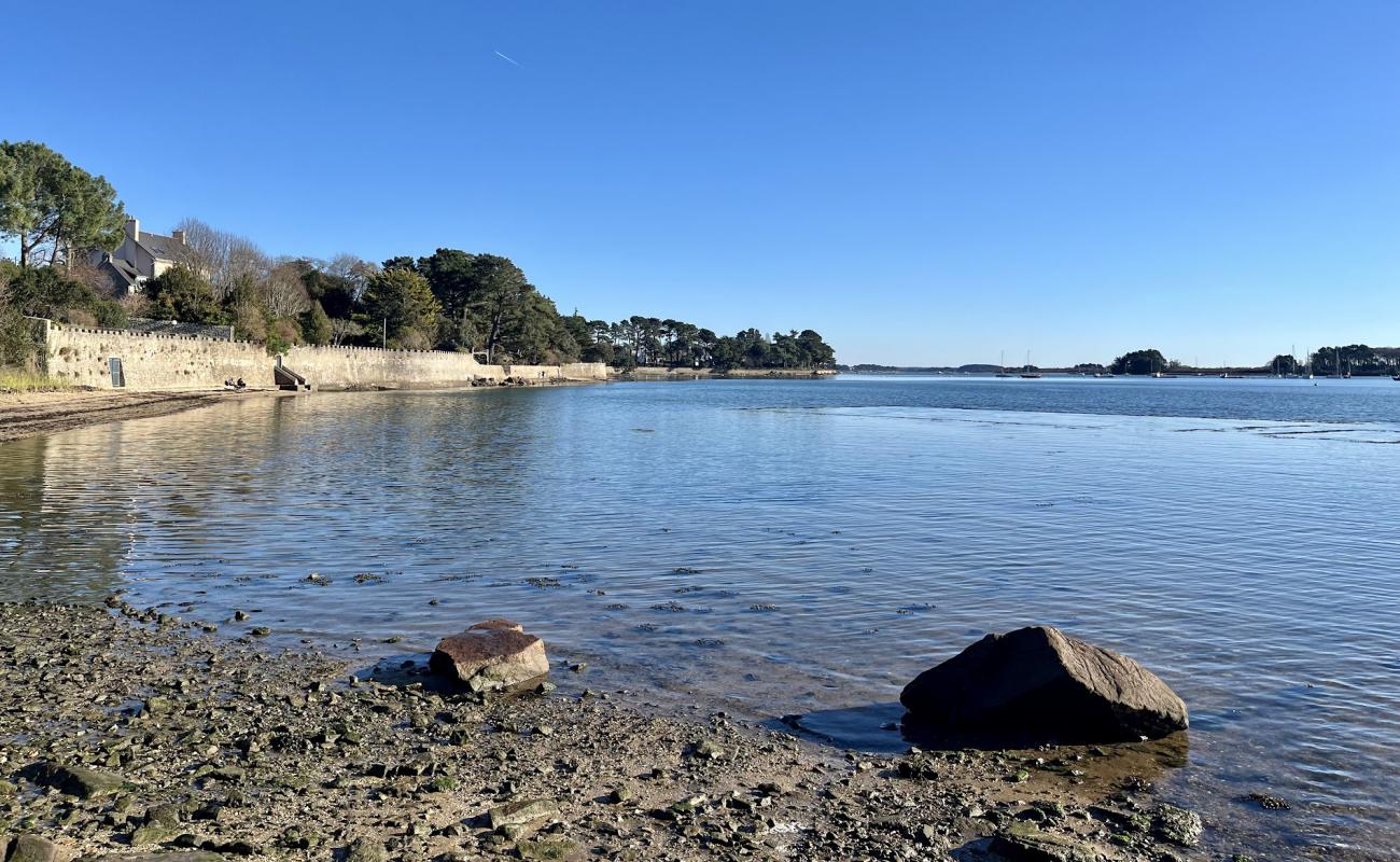 Photo de Kerguen Beach avec sable beige de surface