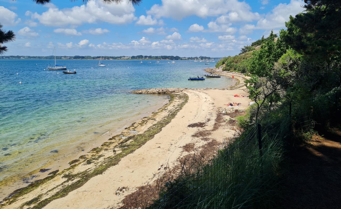 Photo de Le Rudel Beach avec sable beige de surface