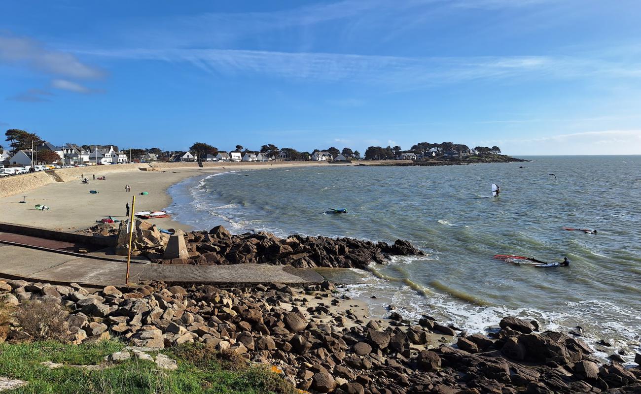 Photo de Kerivor Beach avec sable beige de surface