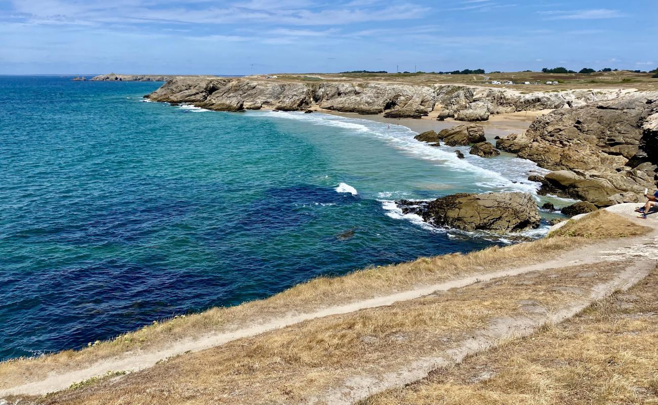 Photo de Port Goulom Beach avec sable beige de surface