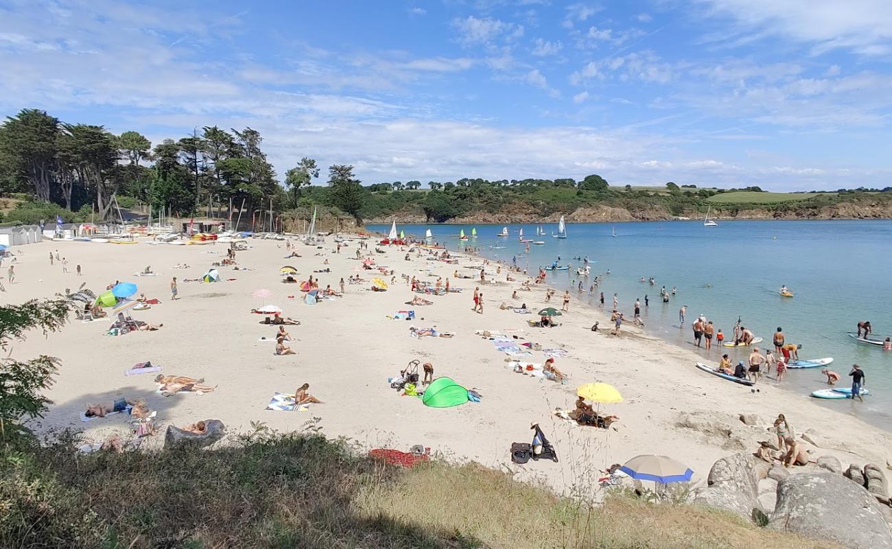 Photo de Port Manec'h Beach avec sable beige de surface