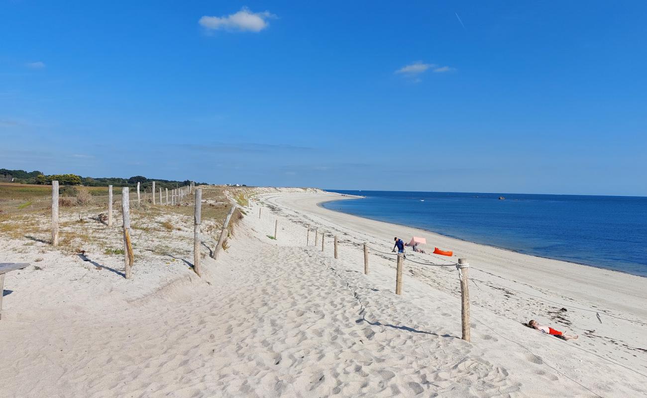 Photo de Skividen Beach avec sable lumineux de surface