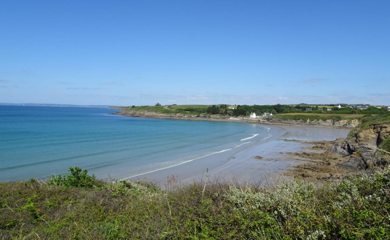 Photo de Cameros Beach avec sable gris de surface
